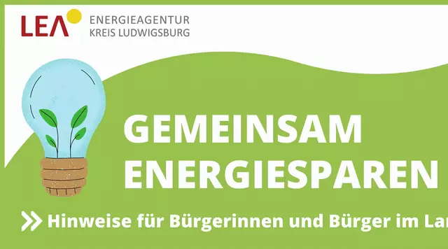 Banner Gemeinsam Energiesparen